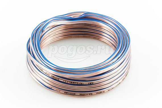 Акустический кабель 2х0,35 прозрачный 10м Blueline PROCONNECT