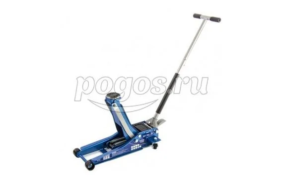 Домкрат подкатной 3т 75-505мм QUICK LIFT проф. с педалью  Stels