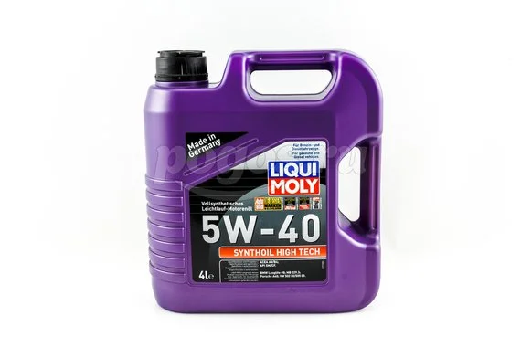 Масло моторное  5w40 4л Synthoil High Tech  LIQUIMOLY