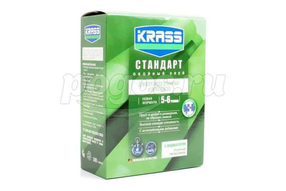 Клей обойный 180г Стандарт  KRASS