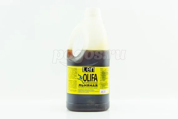 Олифа льняная 2л