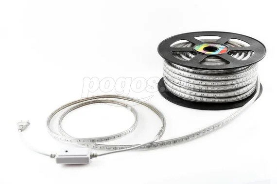 Лента светодиодная 14,4W 220V IP65 RGB 5050/60 (бухта 50 метров)  Elektrostandard