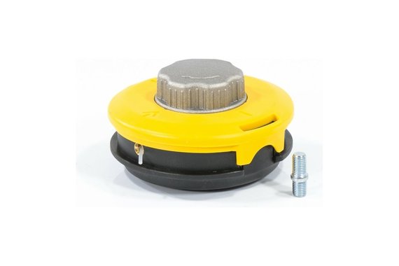 Катушка для триммера М10(гайка)*1,25 левая М10-М10(винт) полуавтомат легкая заправка алюм.кнопка  DE