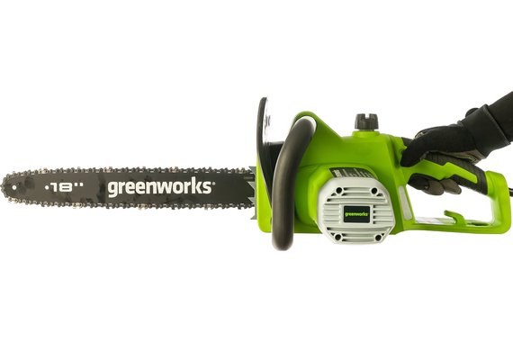 Пила цепная сетевая 220В 2000Вт 46см GCS2046 GREENWORKS