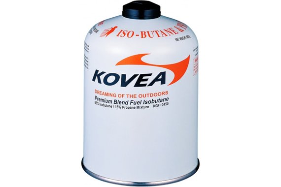 Баллон газовый 450 г  от -23гр до +35гр  KOVEA