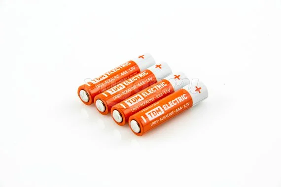 Элемент питания ААА LR03 1,5В Alkaline BP-4 (упаковка 4шт) TDM