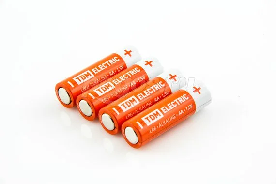Элемент питания АА LR6 Alkaline 1,5В BP-4 (упаковка 4шт)  TDM