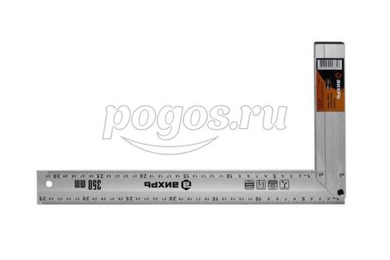 Угольник 350мм алюминиевый литой  ВИХРЬ