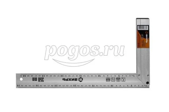 Угольник 350мм алюминиевый литой  ВИХРЬ