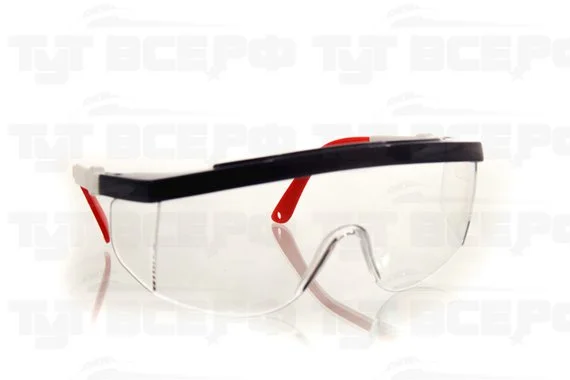 Очки защитные с регулируемыми дужками, поликарб. прозр. линзы Master  STAYER 