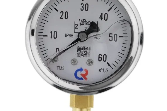 Манометр ТМ-320Р.00 (0...60 МРа) G 1/4 кл. точн.-1,5 (с глицерином) РОСМА