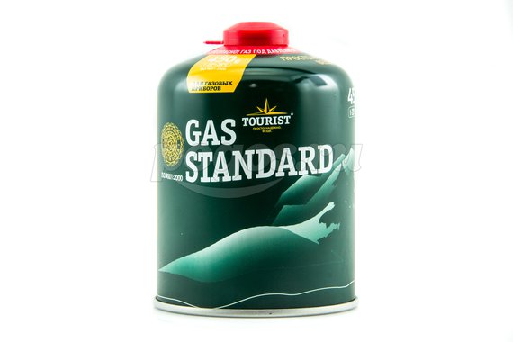 Баллон газовый 450г для портативных приборов GAS STANDART TOURIST
