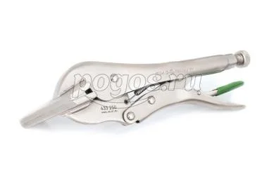 Зажим с фиксацией с плоским захватом SM-тип 250 мм  Дело Техники