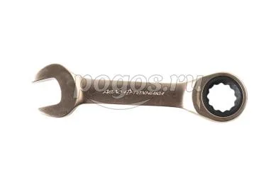 Ключ короткий трещоточный 14мм  Дело Техники