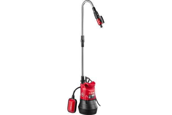 Насос погружной 300Вт, 41л/мин, напор 9м, провод 10м  ЗУБР