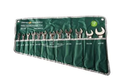 Набор ключей рожковых 12 предметов 6-32мм  Дело Техники