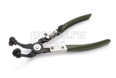 Клещи для самозажимных хомутов с загнутыми губками  Дело Техники