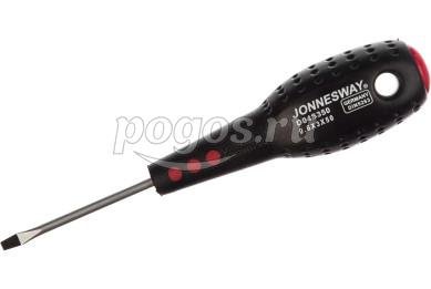 Отвертка шлицевая 0.6*3* 50мм, JONNESWAY