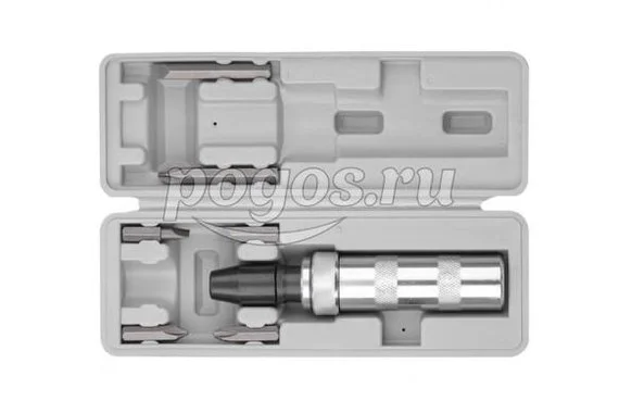 Отвёртка ударно-поворотная 1/2" + 6 бит хром  MATRIX