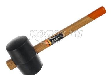 Киянка резиновая 910гр черная, деревянная ручка  Sparta