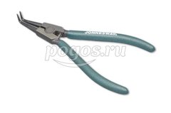 Щипцы для стопорных колец разжим загнутый 7" JONNESWAY