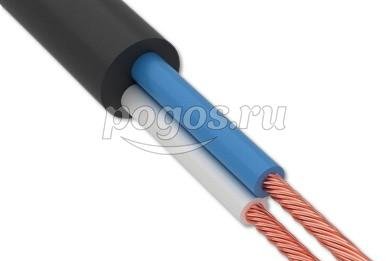 Провод ПВС 2*1,5 ГОСТ 7399-97 черный