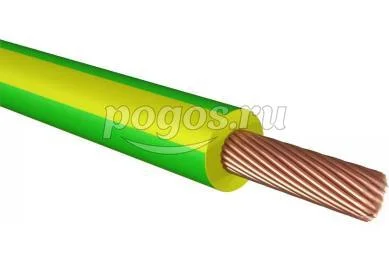 Провод ПуГВ 1* 2,5 желто-зеленый ГОСТ 31947-2012