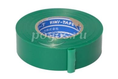 Изолента 234W 0,13мм*19мм*20м зеленая  VINI TAPE