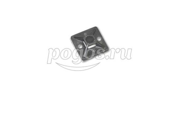 Площадка самоклеящаяся 20*20мм (100шт) черная  REXANT