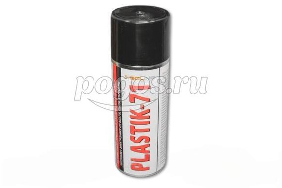 Аэрозоль PLASTIK 71 400мл (акриловый лак для печатных плат)  Solins
