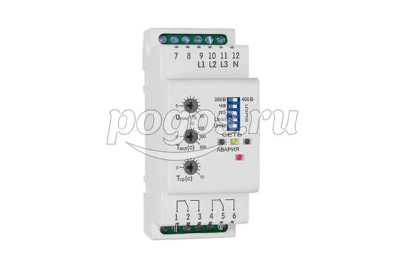 Реле напряжения РНПП-311М  Новатек-Электро
