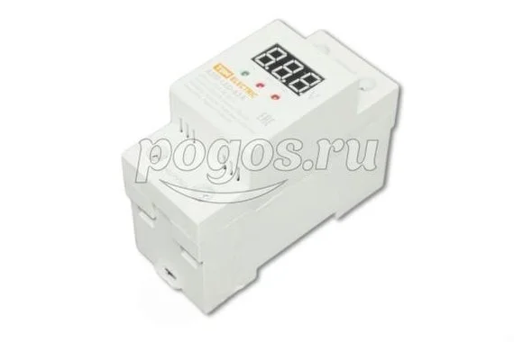 Реле напряжения 1ф серии АЗМ с LED-дисплеем 63А-220V, TDM
