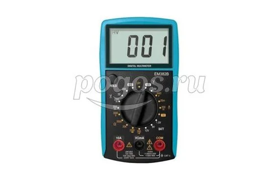 Мультиметр цифровой EM382B  S-line