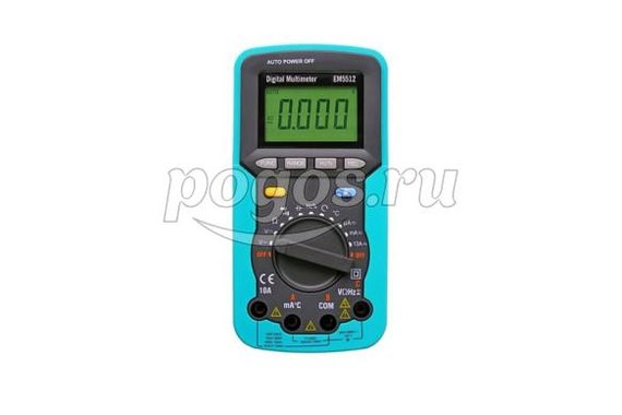 Мультиметр цифровой EM-5512 + детектор последовательности фаз  S-line