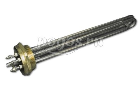 Блок ТЭН 4,5 кВт (3*1,5) RDT G2" (D59mm) L290мм