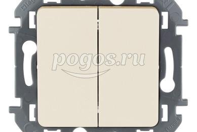 Выключатель 2кл 10А 250В слоновая кость Inspiria  LEGRAND