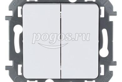 Выключатель 2кл 10А 250В белый Inspiria  LEGRAND