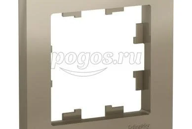 Рамка 1 пост Atlas Design шампань  Schneider Electric