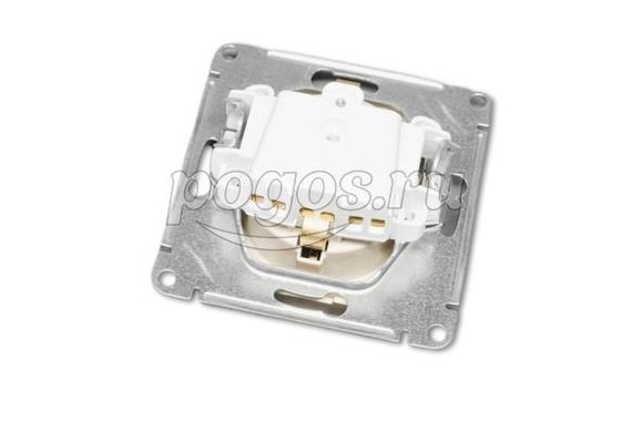 Розетка с/з 2P+E 16A Atlas Design шампань  Schneider Electric