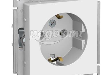 Розетка с/з 2P+E 16A Atlas Design белый  Schneider Electric