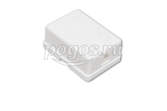 Розетка телефонная 6P-4C  1- местная  REXANT, Premier