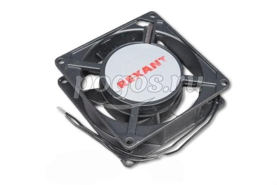 Вентилятор для охлаждения техники 220V 0.08/0.07A 2400 оборотов (92*25)  REXANT