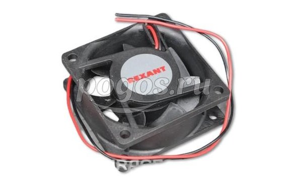 Вентилятор для охлаждения техники 12V 0.14A 3500 оборотов (60*25)  REXANT