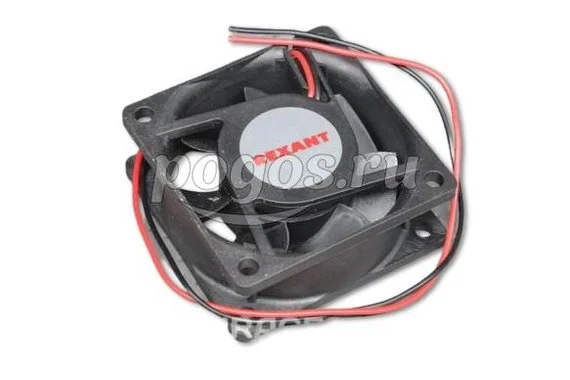 Вентилятор для охлаждения техники 12V 0.14A 3500 оборотов (60*25)  REXANT
