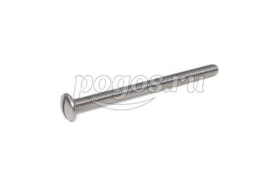 Винт с расширенной полукруглой головкой  М3* 40 прямой шлиц нерж А2 ART 9056