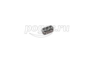 Винт установочный плоский конец М 5*  8 прямой шлиц нерж А1  DIN 551