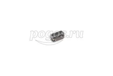 Винт установочный плоский конец М 5*  8 прямой шлиц нерж А1  DIN 551