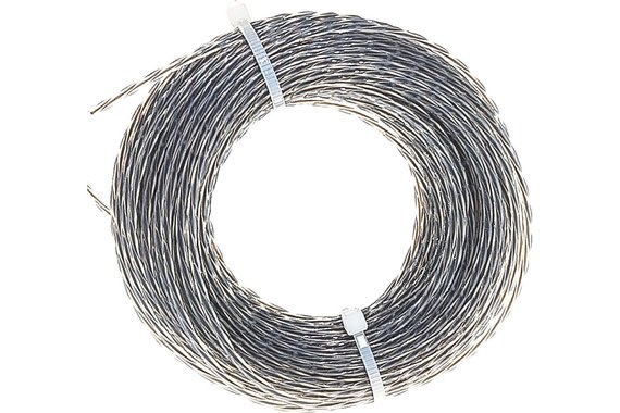 Леска для триммера 2,0ммх 15м квадрат крученый армированная  STURM