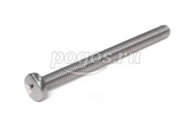 Винт полукруглая головка М 5 *60 крестовой шлиц нерж А2 DIN 7985
