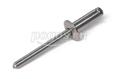 Заклепка вытяжная 6,4*18 нерж А2 DIN7337